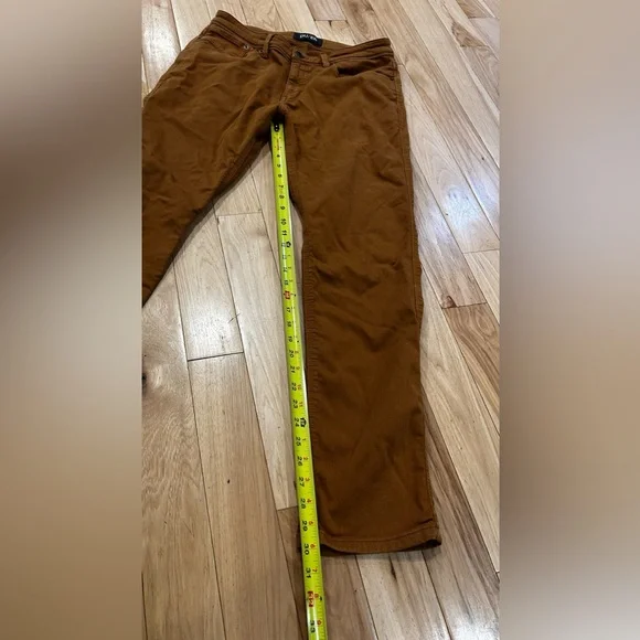 Duer Golden Brown No Sweat Relaxed Taper Fit Casual Pants - Men’s Size 34 x 32 - Picture 8 of 11